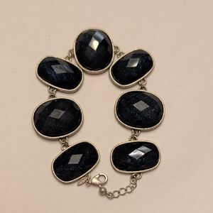 Avon Midnight Blue Stone Bracelet